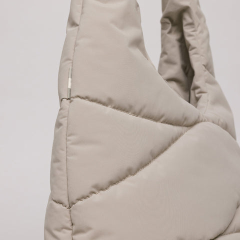 Wavy Puffer Shoulder Bag 'Scallop' – Monochrome Edition GOT BAG