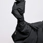 Pleat Moon Bag Small 'Black' – Monochrome Edition GOT BAG