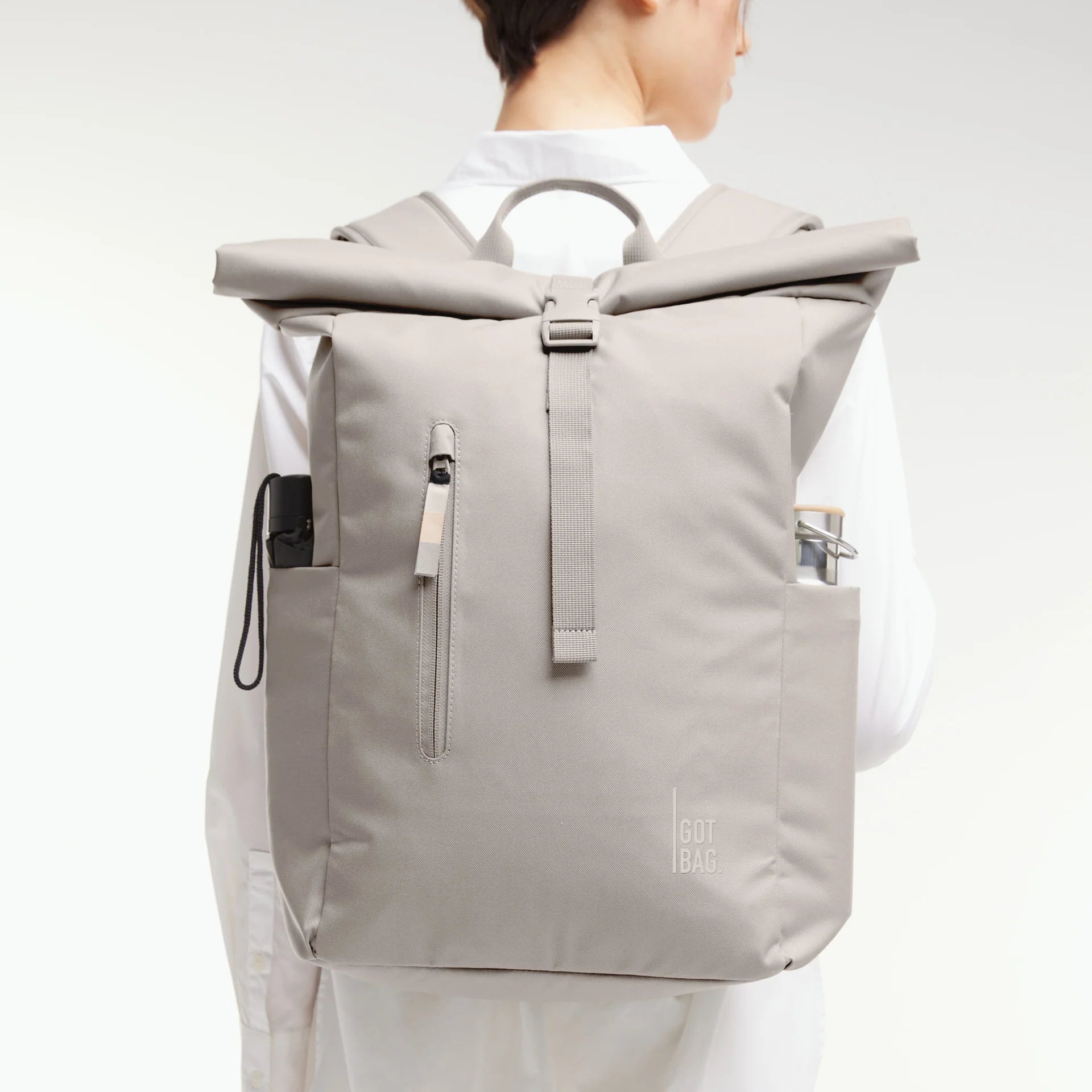 RollTop Easy 'Clam' – Monochrome Edition GOT BAG