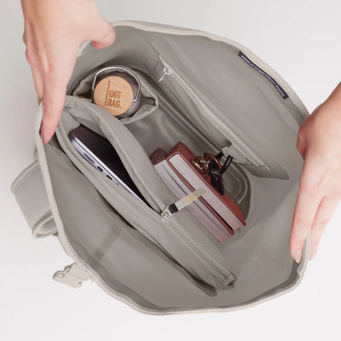 RollTop Lite 2.0 'Clam' – Monochrome Edition GOT BAG