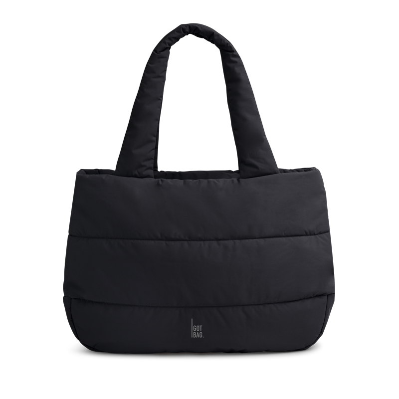 Puffer Horizon Tote Bag 'Black' – Monochrome Edition GOT BAG