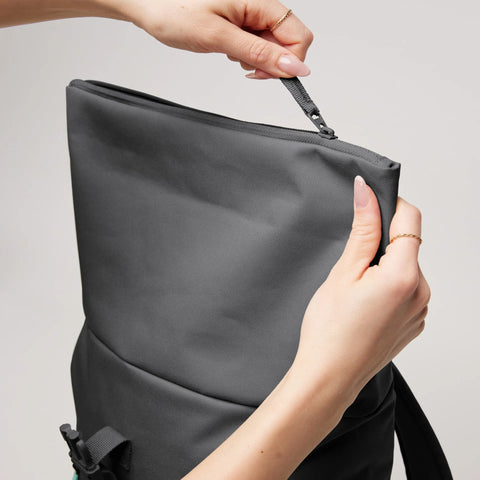 RollTop Easy Small 'Shark' – Monochrome Edition GOT BAG