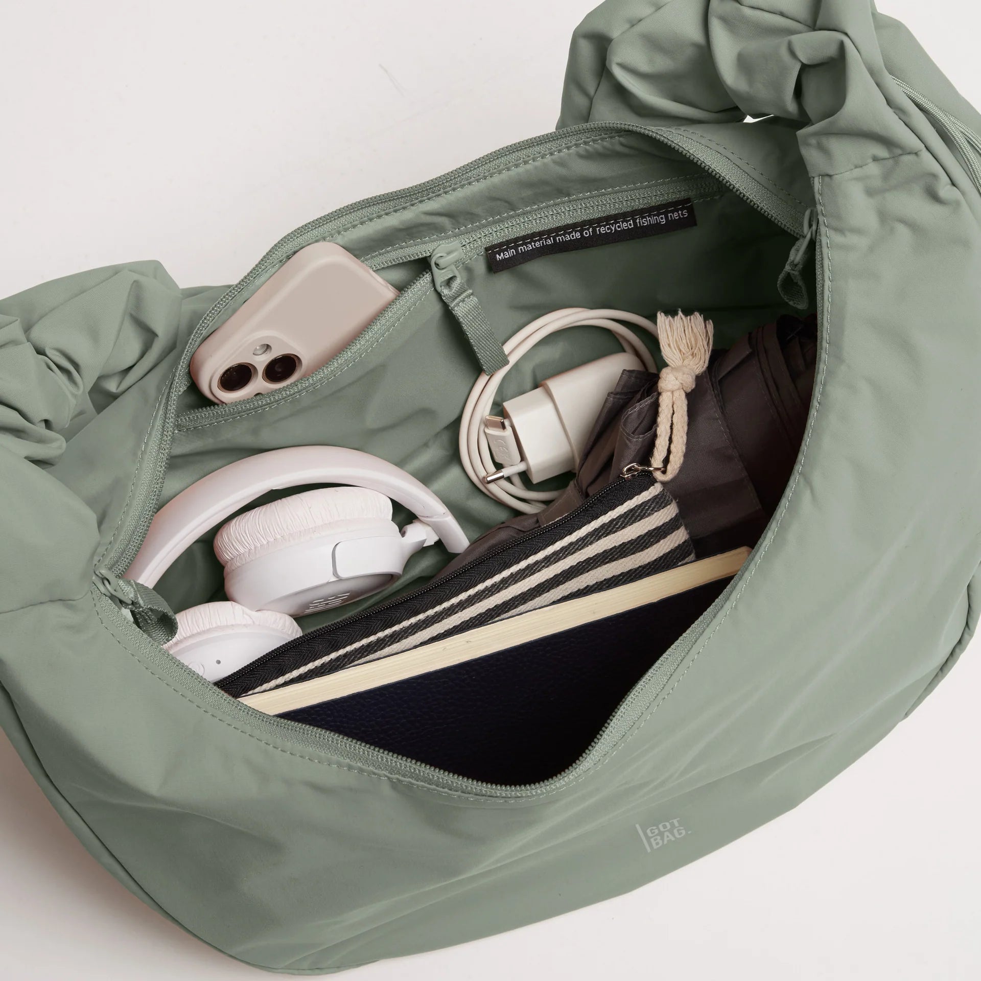 Moon Bag Ruffle 'Bass' – Monochrome Edition GOT BAG