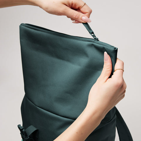 RollTop Easy Small 'Sea Teal' – Monochrome Edition GOT BAG