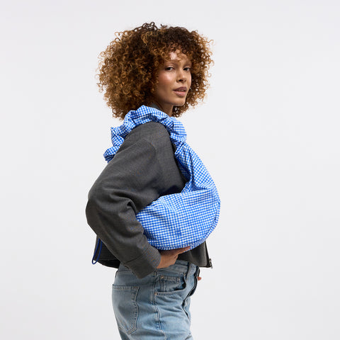 Moon Bag Ruffle 'Vichy Cobalt' GOT BAG