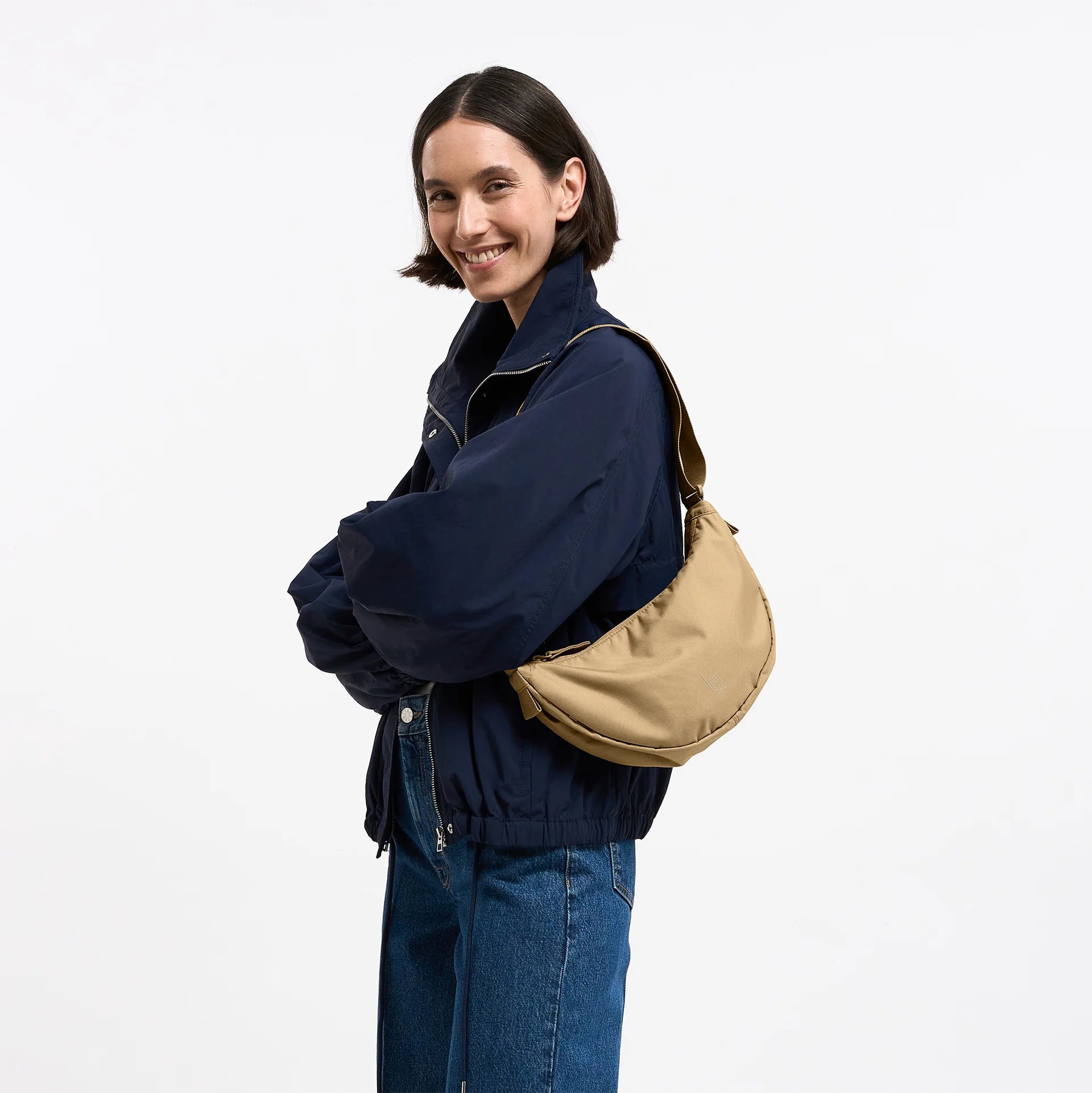 Moon Bag Small 'Sea Moss' – Monochrome Edition GOT BAG