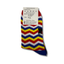 Fastnachtssocken 'Zickzack‘ – vierfarbbunt M1 Streetwear