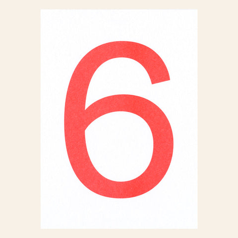 Postkarte 'Sechs' Herr und Frau Rio