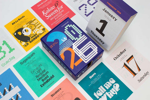 Abreißkalender 'Typodarium' – 2026 Lars Harmsen, Raban Ruddigkeit / Verlag Hermann Schmidt