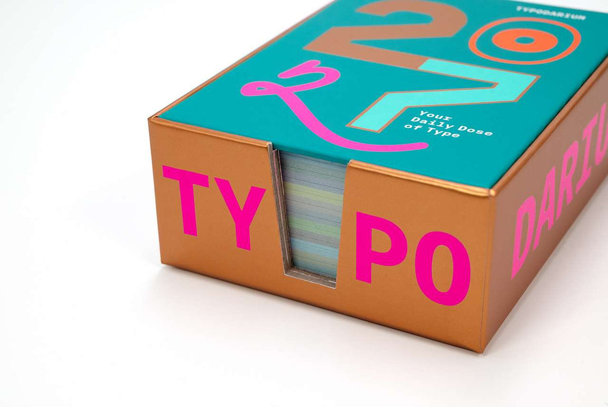 Abreißkalender 'Typodarium' – 2027