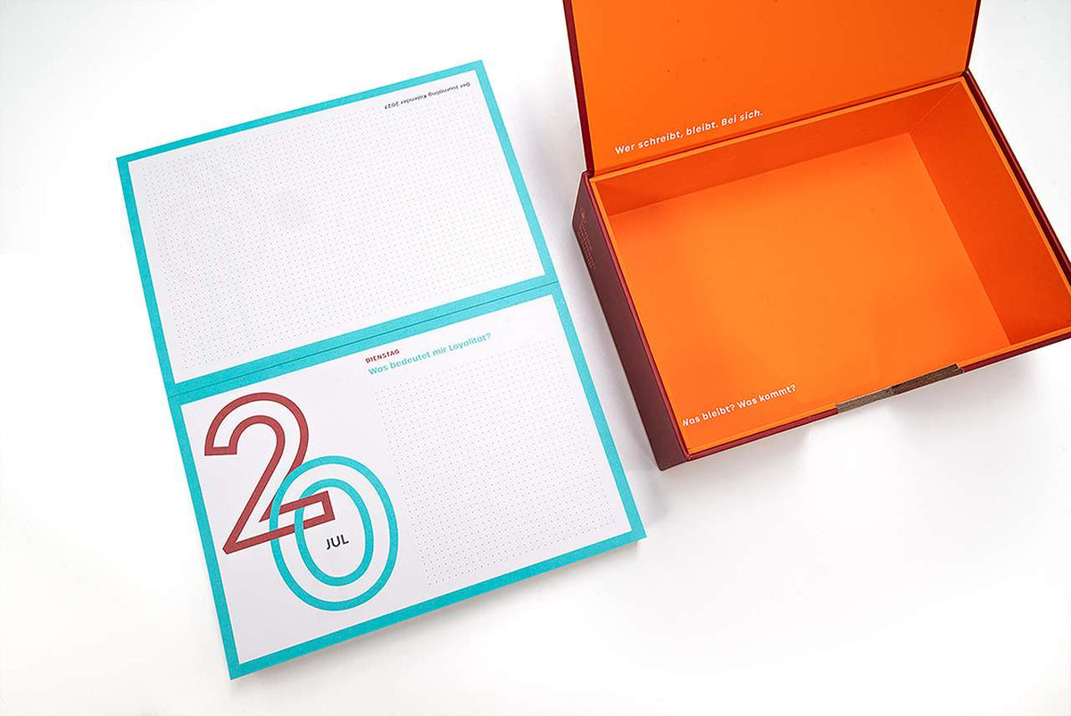 Journaling-Kalender '365 neue Seiten von dir' – 2027