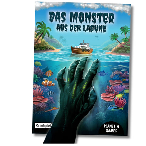 Krimispiel 'Das Monster aus der Lagune'