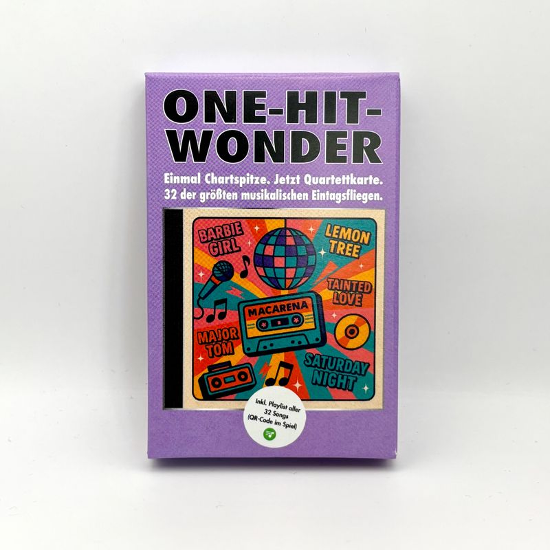 One-Hit-Wonder Quartett IndieCards