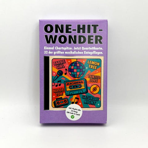 One-Hit-Wonder Quartett IndieCards