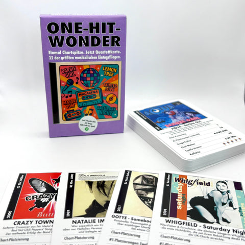 One-Hit-Wonder Quartett IndieCards