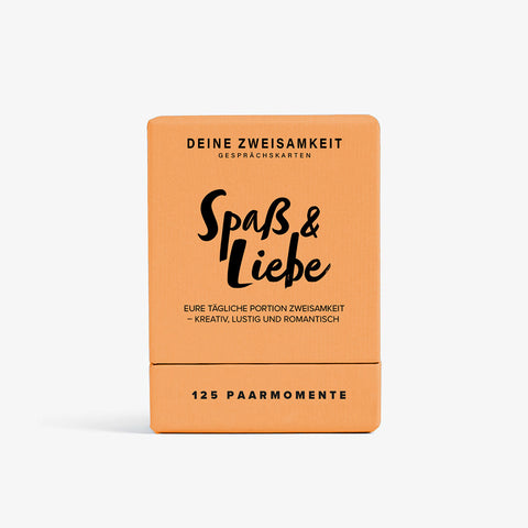 Gesprächskarten 'Spass & Liebe' Deine Zweisamkeit