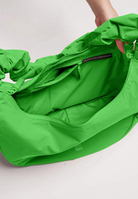 Moon Bag Ruffle 'Leaf Sheep' – Monochrome Edition