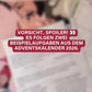 Zweisamkeits-Box 'Adventskalender'