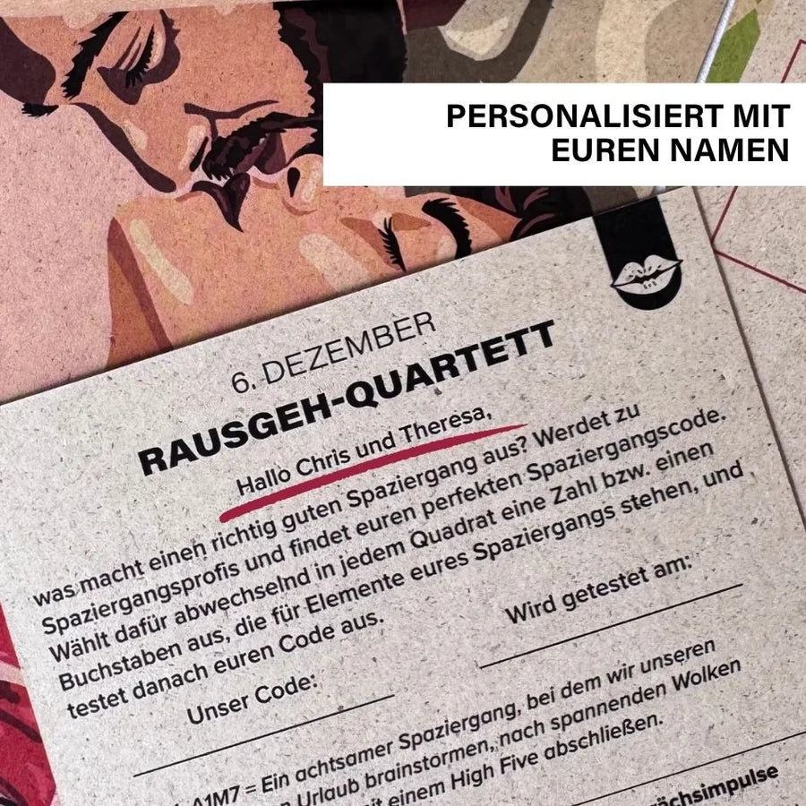 Zweisamkeits-Box 'Adventskalender'