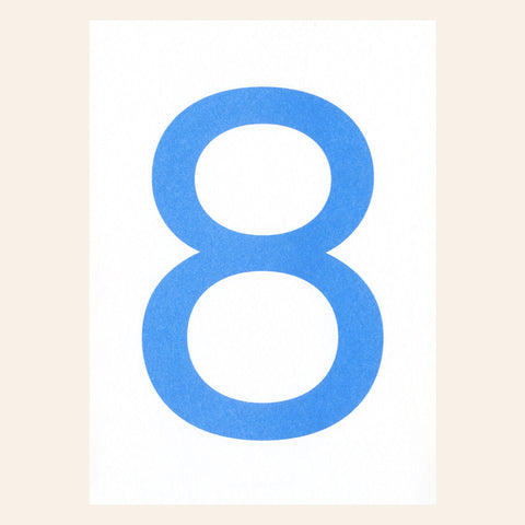 Postkarte 'Acht' Herr und Frau Rio