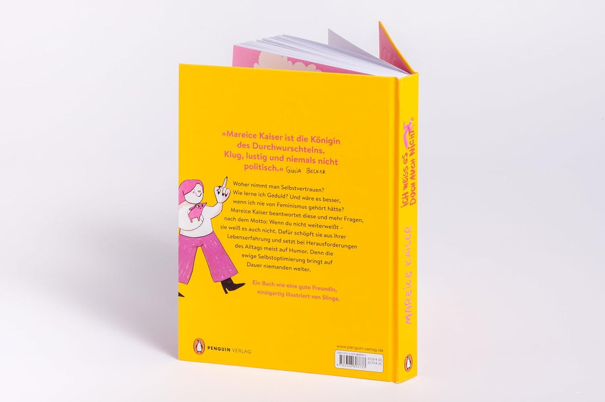 Buch 'Ich weiss es doch auch nicht' Mareice Kaiser / Penguin Random House Verlag