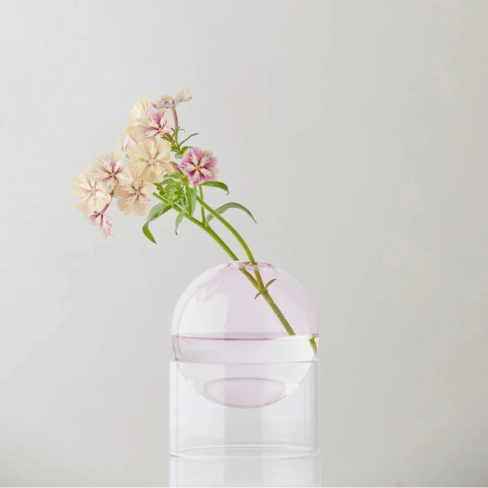 Vase 'Flower Bubble' – rosa Studio About