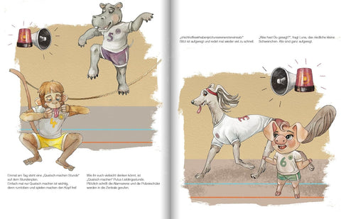 Kinderbuch '1 - 2 - 3 Bewegungspolizei' Gute Laune Verlag