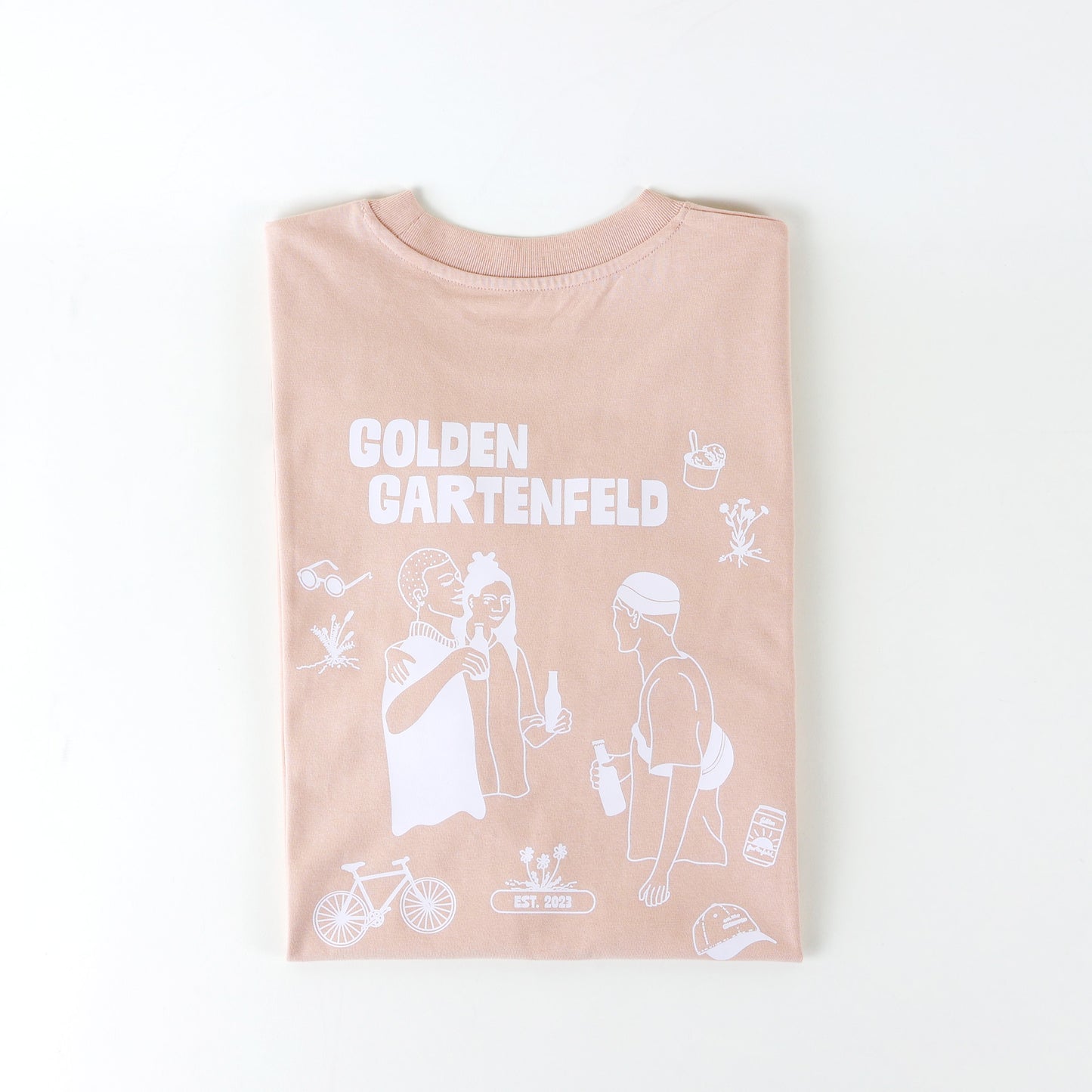T-Shirt 'Golden Gartenfeld' LIEBS.CO