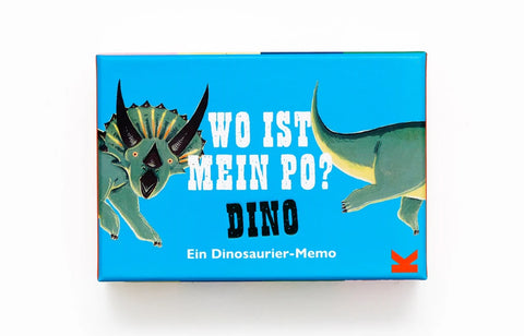 Memory-Spiel 'Wo ist mein Po?' – Dino