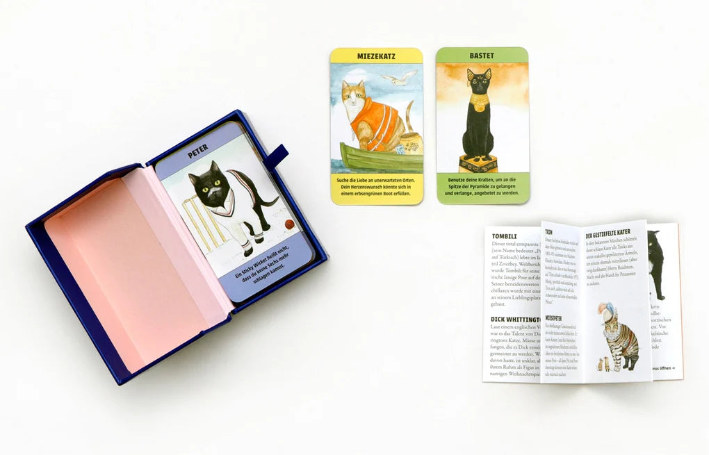 Orakelkarten 'Katzen-Gurus – Mini' Laurence King Verlag