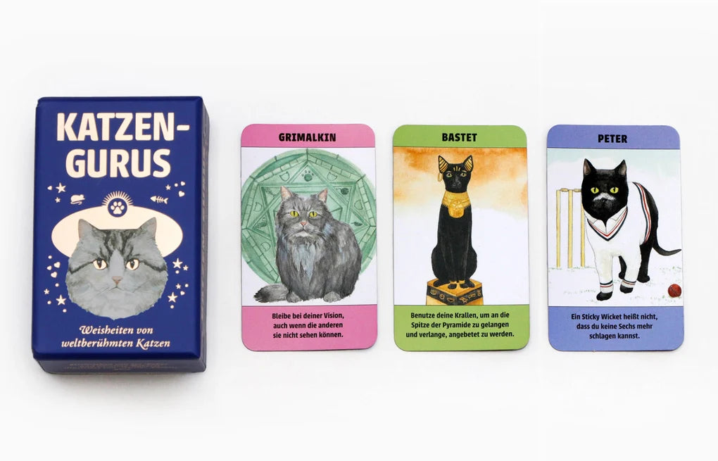 Orakelkarten 'Katzen-Gurus – Mini' Laurence King Verlag