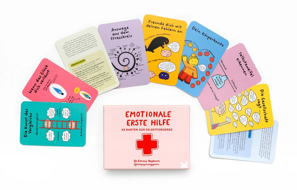 Selbsthilfekarten 'Emotionale Erste Hilfe' Laurence King Verlag