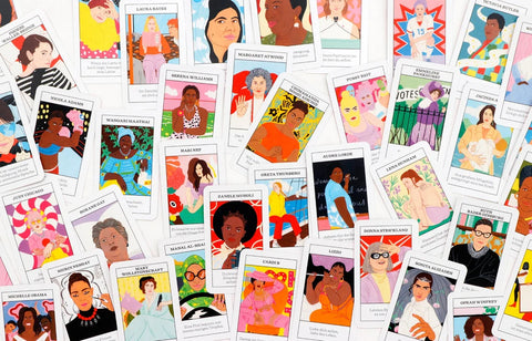 Orakelkarten 'Feministinnen-Orakel – Mini' Laurence King Verlag