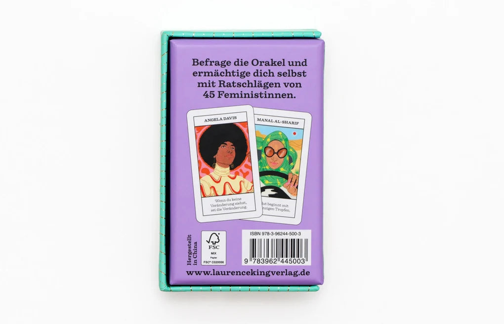 Orakelkarten 'Feministinnen-Orakel – Mini' Laurence King Verlag