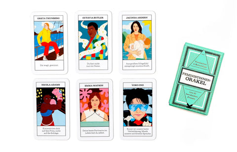 Orakelkarten 'Feministinnen-Orakel – Mini' Laurence King Verlag