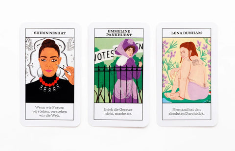 Orakelkarten 'Feministinnen-Orakel – Mini' Laurence King Verlag