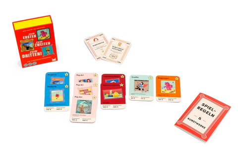 Kunstauktionsspiel 'Zum Ersten, zum Zweiten, zum Dritten'