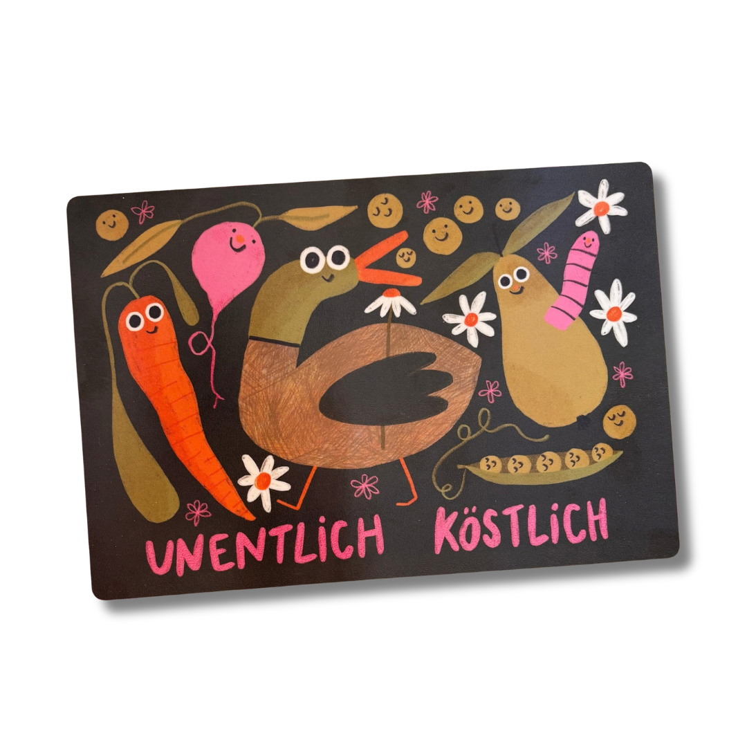 Frühstücksbrettchen 'Unentlich köstlich' Slinga