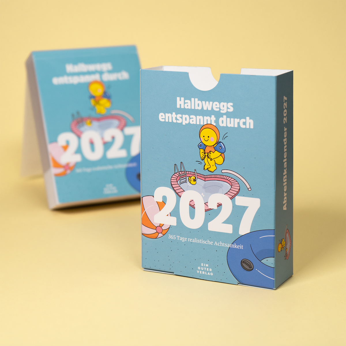 Abreißkalender 'Halbwegs entspannt durch 2027' Ein Guter Plan