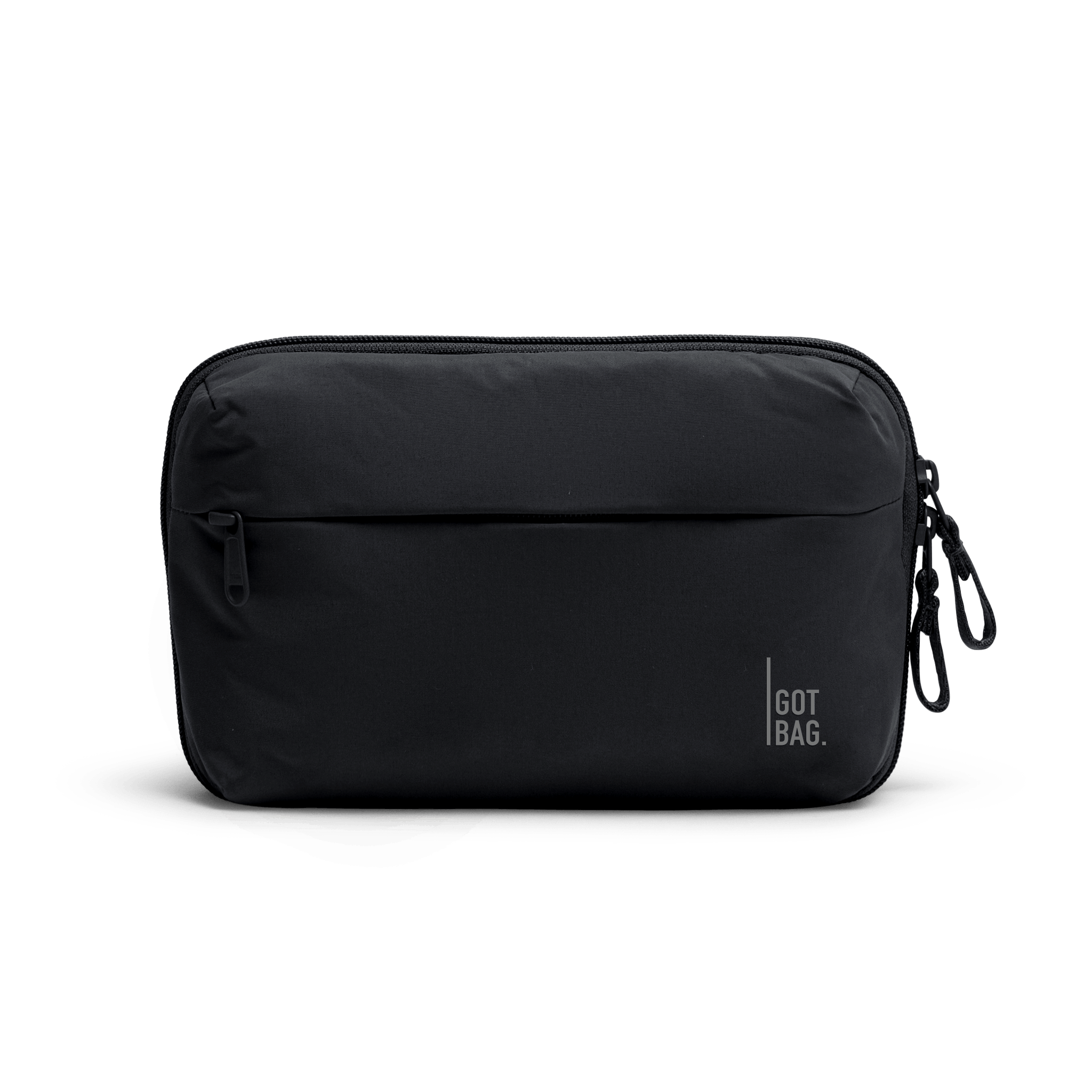 Commuter Tech Pouch 'Black' – Monochrome Edition GOT BAG