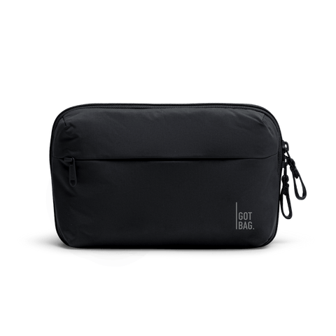 Commuter Tech Pouch 'Black' – Monochrome Edition GOT BAG