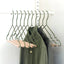 Kleiderbügel 'Top Hangers' - olive (10er Set)