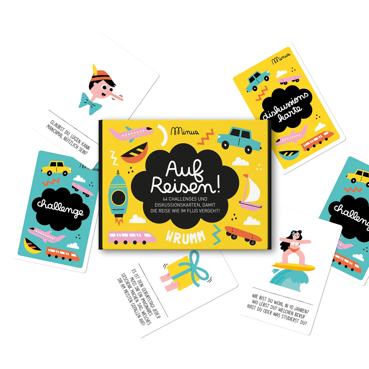 Spiel 'Auf Reisen!' MINUS
