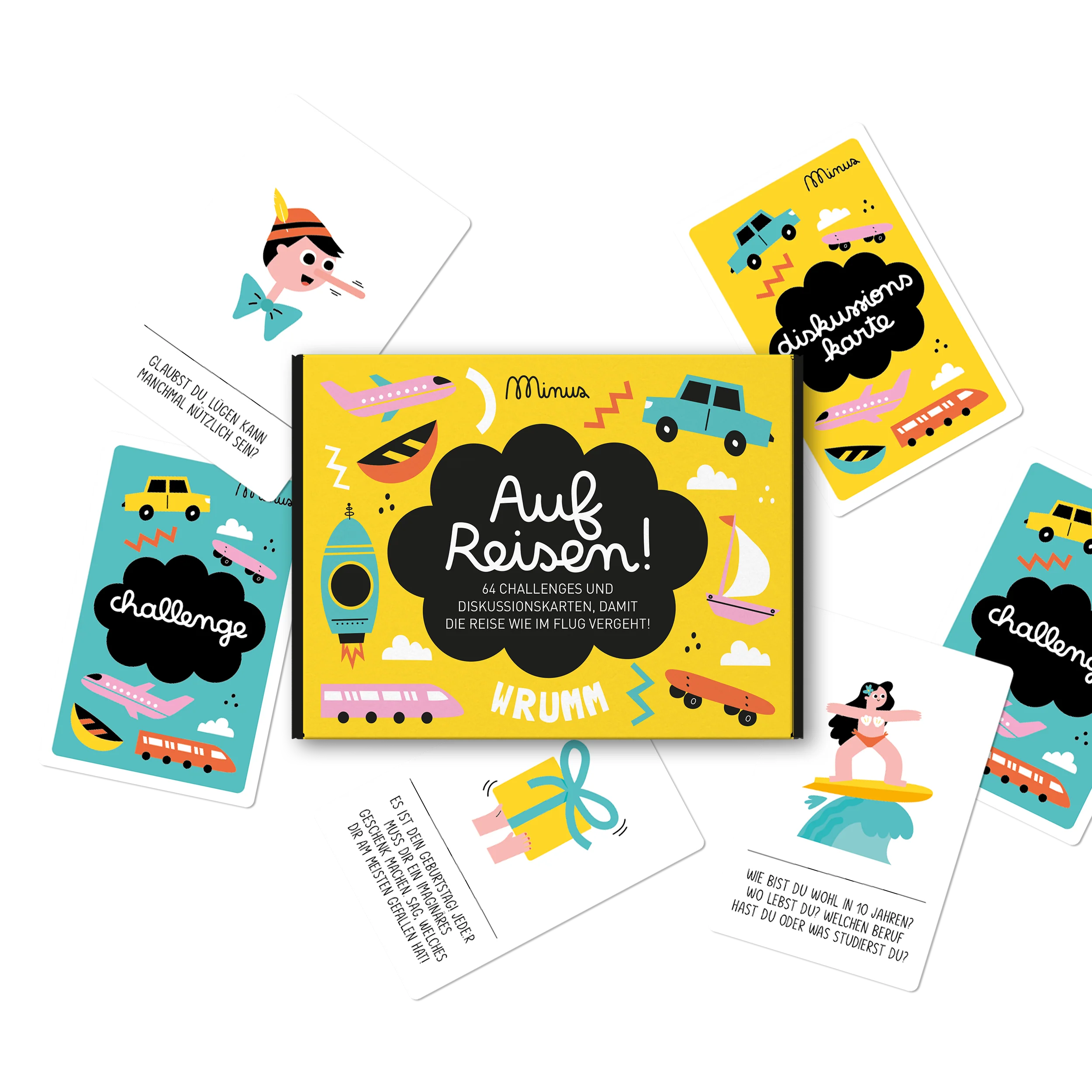 Spiel 'Auf Reisen!' MINUS