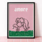 Print DIN A4 'Amore' Jenne Graßmann