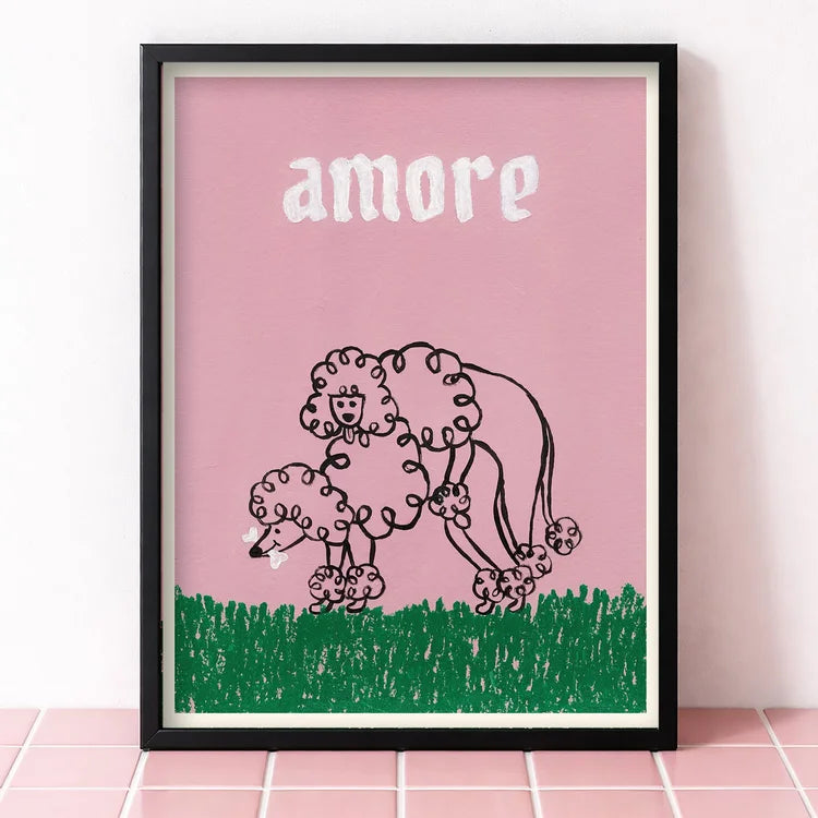 Print DIN A4 'Amore' Jenne Graßmann