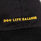 Cap 'Dog Life Balance' - schwarz Arrel