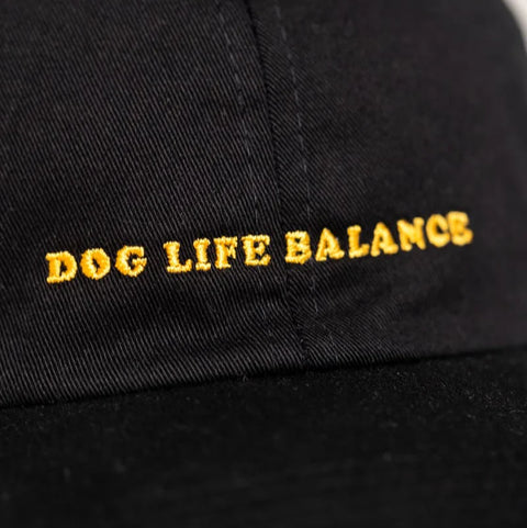 Cap 'Dog Life Balance' - schwarz Arrel