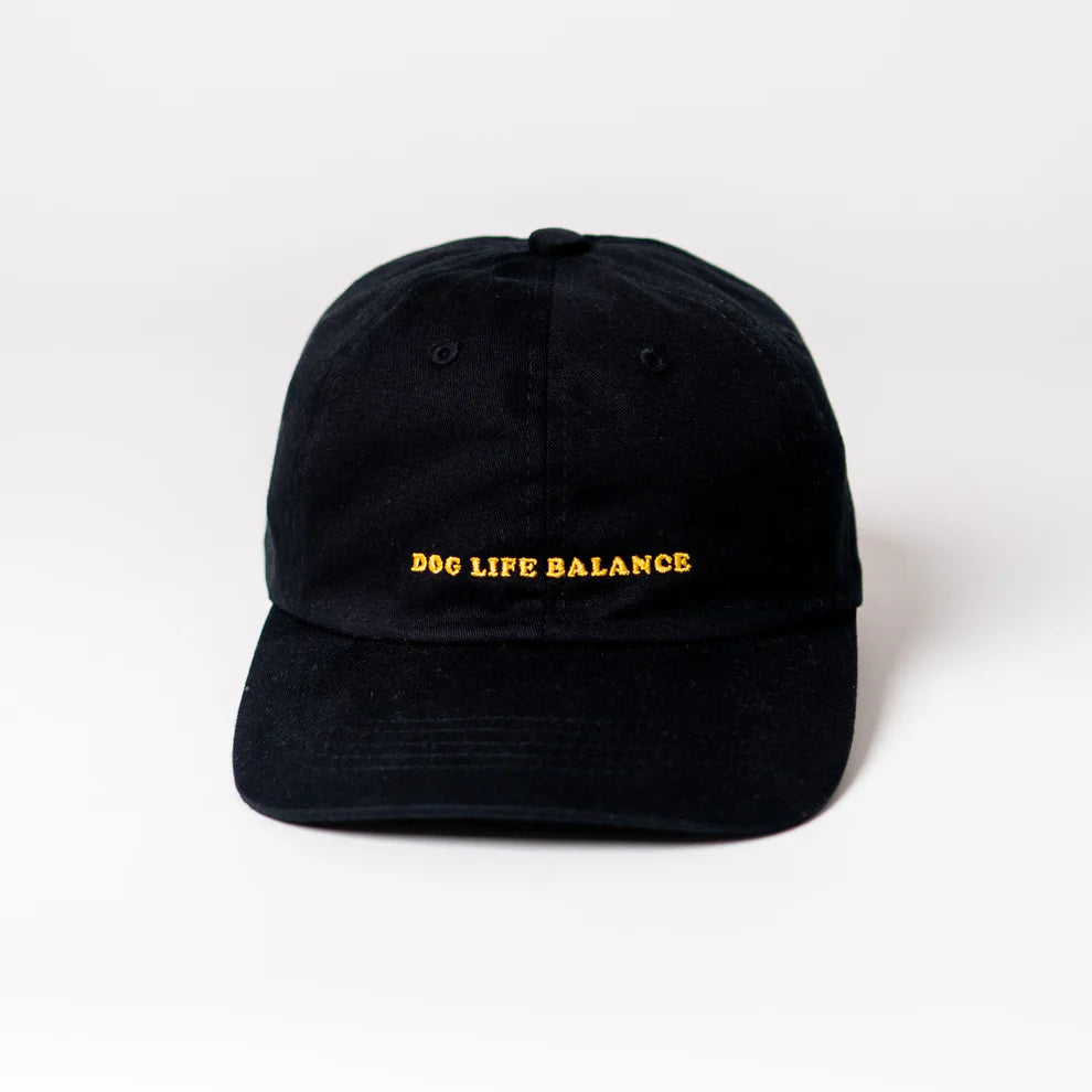 Cap 'Dog Life Balance' - schwarz Arrel