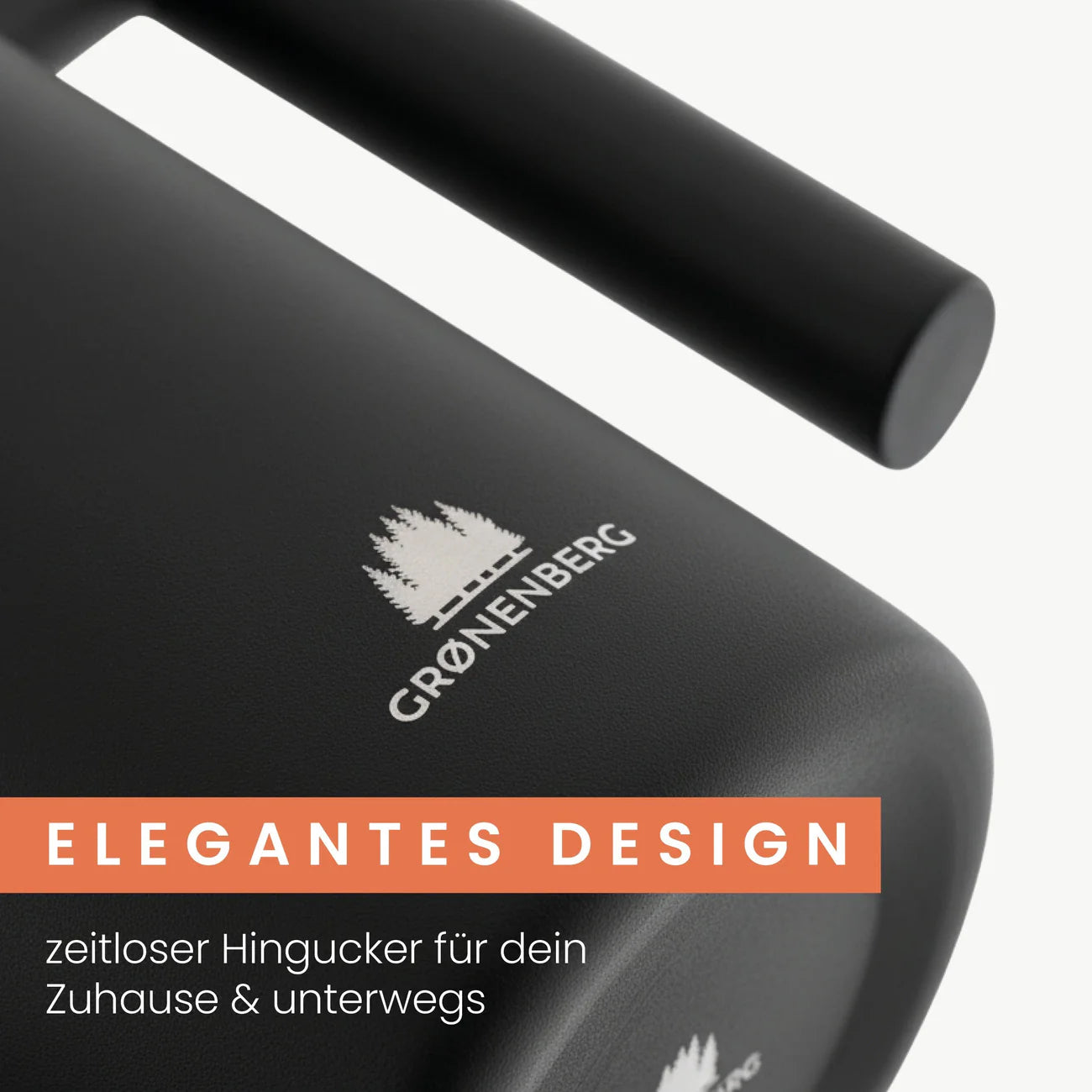 Edelstahl French Press – black Grønenberg